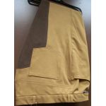 Horka rijbroek karin 3/4 leren zit caramel . 42