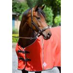 Hps fleecedeken / zweetdeken rood 215