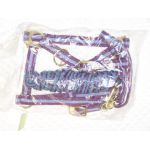 IR Halsterset grijs/ bordeaux maat shet