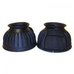 Hb rubber springschoenen  / bell boot zwart xxs xs  m xl xxl