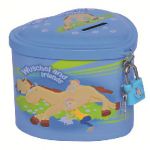 Spaarpot -Wuschel- hartvorm