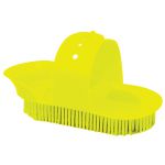 Neon gele sarvis borstel / rosborstel