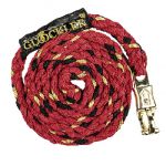 Touw -ROYAL- by Glööckler met paniekhaak  rood