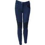 JUNIOR RIJBROEK NINA blauw silecone knie 152 164  RED HORSE