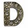 Sierletter voor frontriem of halsband