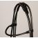 Harry's Horse Hoofdstel rondgenaaid, lage neusriem zwart full