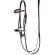 Harry's horse Hoofdstel lage neusriem Comodo zwart cob full